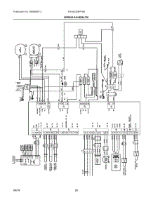 11 - Wiring Schematic parts for Frigidaire Refrigerator FGHS2355PF6B from AppliancePartsPros.com