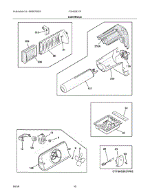 06 - Controls parts for Frigidaire Refrigerator FGHS2631PF4A from AppliancePartsPros.com