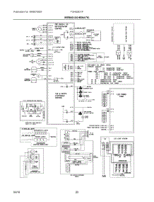 11 - Wiring Schematic parts for Frigidaire Refrigerator FGHS2631PF4A from AppliancePartsPros.com