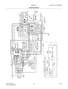 21 - Wiring Diagram parts for Frigidaire Refrigerator FGHS2631PP2 from AppliancePartsPros.com