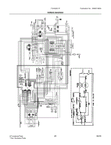 12 - Wiring Diagram parts for Frigidaire Refrigerator FGHS2631PP4A from AppliancePartsPros.com
