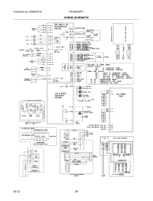 20 - Wiring Schematic parts for Frigidaire Refrigerator FGHS2655PF1 from AppliancePartsPros.com