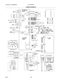 20 - Wiring Schematic parts for Frigidaire Refrigerator FGHS2655PF2 from AppliancePartsPros.com