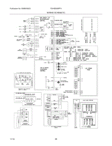 20 - Wiring Schematic parts for Frigidaire Refrigerator FGHS2655PF4 from AppliancePartsPros.com