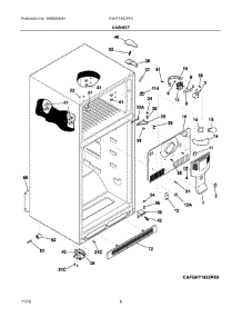 03 - Cabinet parts for Frigidaire Refrigerator FGHT1832PF3 from AppliancePartsPros.com