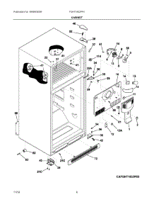 03 - Cabinet parts for Frigidaire Refrigerator FGHT1832PF4 from AppliancePartsPros.com