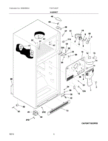 03 - Cabinet parts for Frigidaire Refrigerator FGHT1832PP4 from AppliancePartsPros.com