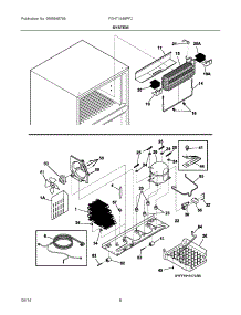 05 - System parts for Frigidaire Refrigerator FGHT1848PF2 from AppliancePartsPros.com
