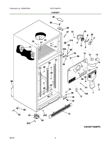 03 - Cabinet parts for Frigidaire Refrigerator FGHT1848PF4 from AppliancePartsPros.com