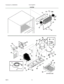 05 - System parts for Frigidaire Refrigerator FGHT1848PF5 from AppliancePartsPros.com