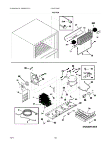 05 - System parts for Frigidaire Refrigerator FGHT2046QF0 from AppliancePartsPros.com
