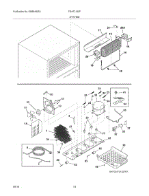 09 - System parts for Frigidaire Refrigerator FGHT2132PP1 from AppliancePartsPros.com