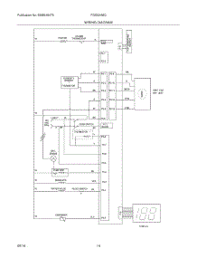 14 - Wiring Diagram parts for Frigidaire Dishwasher FGID2466QF0A from AppliancePartsPros.com