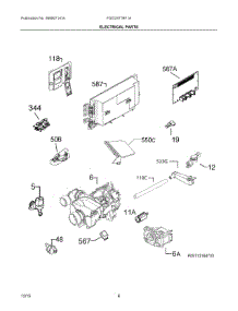 04 - Electrical Parts parts for Frigidaire Dishwasher FGID2477RF1A from AppliancePartsPros.com