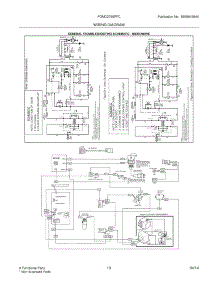 11 - Wiring Diagram parts for Frigidaire Wall Oven FGMC2765PFC from AppliancePartsPros.com
