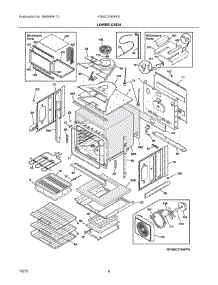 04 - Lower Oven parts for Frigidaire Microwave FGMC2765PFD from AppliancePartsPros.com