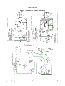11 - Wiring Diagram parts for Frigidaire Wall Oven FGMC3065PFC from AppliancePartsPros.com