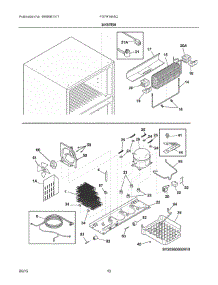 05 - System parts for Frigidaire Refrigerator FGTR1845QF1 from AppliancePartsPros.com