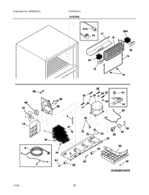 05 - System parts for Frigidaire Refrigerator FGTR2044QE1 from AppliancePartsPros.com