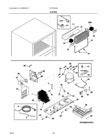 05 - System parts for Frigidaire Refrigerator FGTR2045QE1 from AppliancePartsPros.com