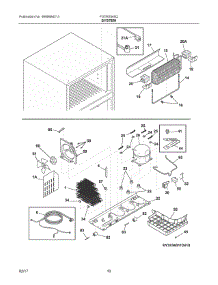 05 - System parts for Frigidaire Refrigerator FGTR2045QE2 from AppliancePartsPros.com