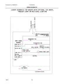 06 - Wiring Schematic parts for Frigidaire Refrigerator FGTR2045QF1 from AppliancePartsPros.com