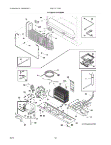 06 - Cooling System parts for Frigidaire Refrigerator FPBC2277RF0 from AppliancePartsPros.com