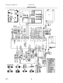 11 - Wiring Diagram parts for Frigidaire Refrigerator FPBC2277RF1 from AppliancePartsPros.com