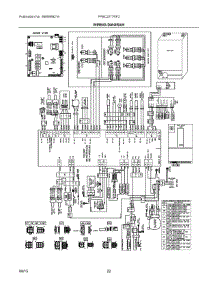 11 - Wiring Diagram parts for Frigidaire Refrigerator FPBC2277RF2 from AppliancePartsPros.com