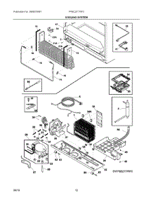 06 - Cooling System parts for Frigidaire Refrigerator FPBC2277RF3 from AppliancePartsPros.com