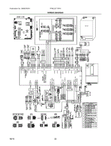 11 - Wiring Diagram parts for Frigidaire Refrigerator FPBC2277RF4 from AppliancePartsPros.com