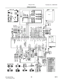 12 - Wiring Diagram parts for Frigidaire Refrigerator FPBC2277RF4 from AppliancePartsPros.com