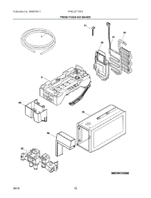 09 - Fresh Food Ice Maker parts for Frigidaire Refrigerator FPBC2277RF5 from AppliancePartsPros.com