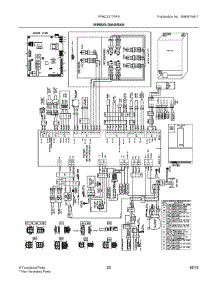12 - Wiring Diagram parts for Frigidaire Refrigerator FPBC2277RF5 from AppliancePartsPros.com