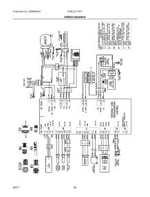 11 - Wiring Diagram parts for Frigidaire Refrigerator FPBC2277RF7 from AppliancePartsPros.com