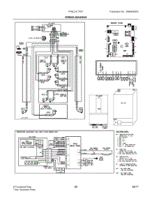 12 - Wiring Diagram parts for Frigidaire Refrigerator FPBC2277RF7 from AppliancePartsPros.com