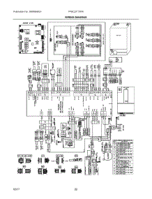 11 - Wiring Diagram parts for Frigidaire Refrigerator FPBC2277RF8 from AppliancePartsPros.com