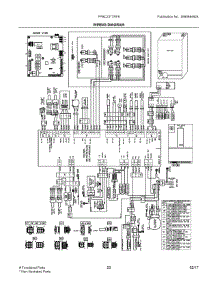 12 - Wiring Diagram parts for Frigidaire Refrigerator FPBC2277RF8 from AppliancePartsPros.com