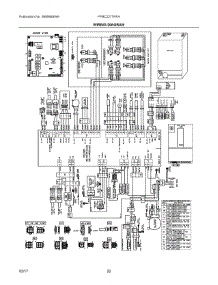 11 - Wiring Diagram parts for Frigidaire Refrigerator FPBC2277RFA from AppliancePartsPros.com