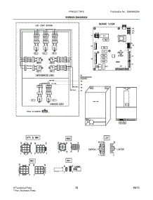10 - Wiring Diagram parts for Frigidaire Refrigerator FPBG2277RF0 from AppliancePartsPros.com