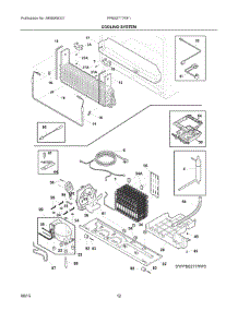 06 - Cooling System parts for Frigidaire Refrigerator FPBS2777RF1 from AppliancePartsPros.com