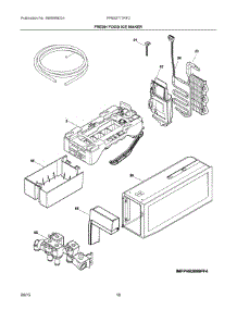 09 - Fresh Food Ice Maker parts for Frigidaire Refrigerator FPBS2777RF2 from AppliancePartsPros.com