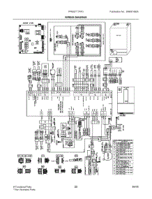 12 - Wiring Diagram parts for Frigidaire Refrigerator FPBS2777RF3 from AppliancePartsPros.com