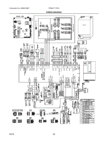 11 - Wiring Diagram parts for Frigidaire Refrigerator FPBS2777RF4 from AppliancePartsPros.com
