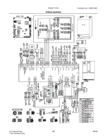 12 - Wiring Diagram parts for Frigidaire Refrigerator FPBS2777RF4 from AppliancePartsPros.com