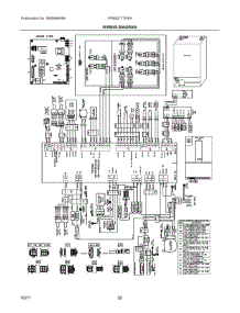 11 - Wiring Diagram parts for Frigidaire Refrigerator FPBS2777RF9 from AppliancePartsPros.com