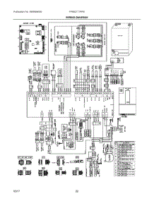 11 - Wiring Diagram parts for Frigidaire Refrigerator FPBS2777RFB from AppliancePartsPros.com
