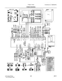 12 - Wiring Diagram parts for Frigidaire Refrigerator FPBS2777RFB from AppliancePartsPros.com