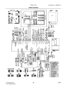 12 - Wiring Diagram parts for Frigidaire Refrigerator FPBS2777RFC from AppliancePartsPros.com