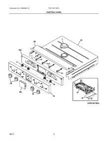 02 - Control Panel parts for Frigidaire Oven FPET3077RFA from AppliancePartsPros.com